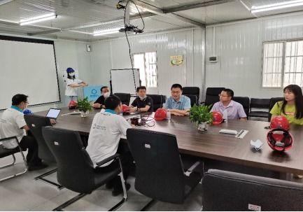 新能源材料与器件教研室赴建设集团实地走访，推进实习与劳动实践基地建设